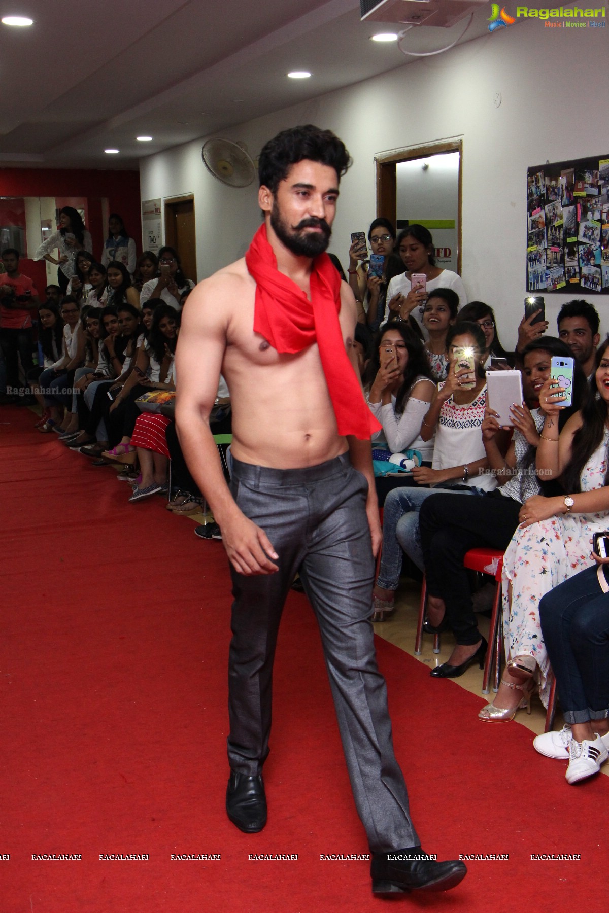 INIFD Draping Workshop by Kawalijit Singh and Fashion Show at INIFD