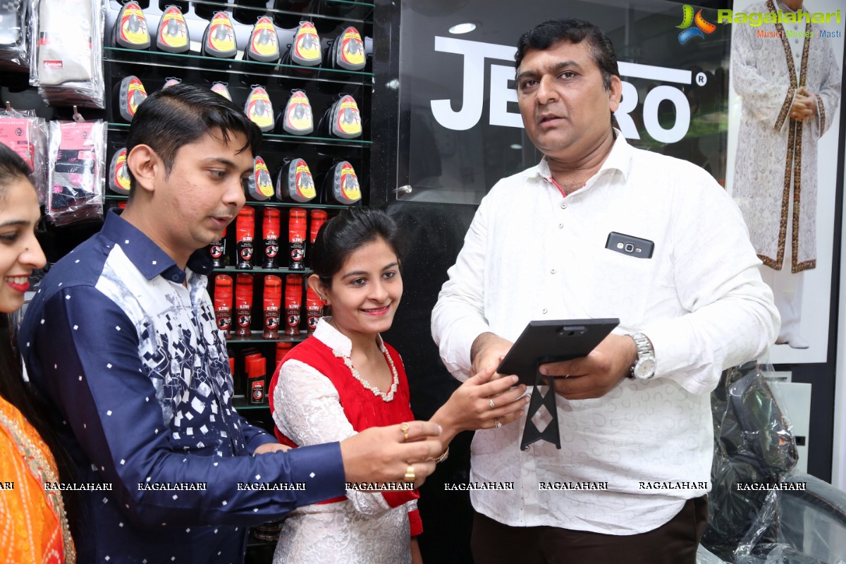 Grand Launch of Jetro Footwear at Friends Colony, Puppalaguda, Hyderabad