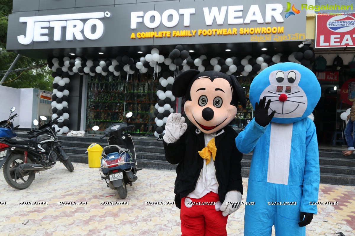 Grand Launch of Jetro Footwear at Friends Colony, Puppalaguda, Hyderabad