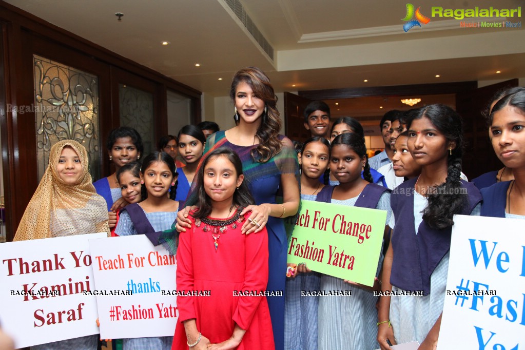 Kamini Saraf’s Fashion Yatra - Fashion with a Cause at Taj Krishna, Hyderabad