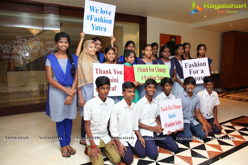 Kamini Saraf’s Fashion Yatra - Fashion with a Cause at Taj Krishna, Hyderabad