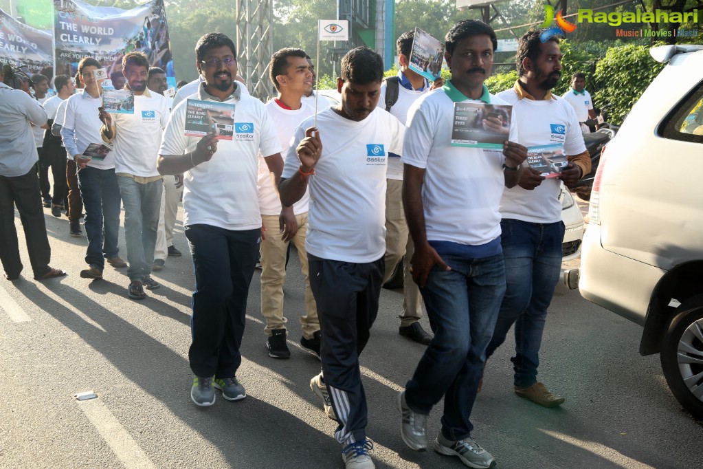 Blind Walk by Project Vision at KBR Park, Hyderabad