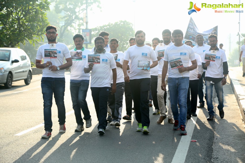 Blind Walk by Project Vision at KBR Park, Hyderabad