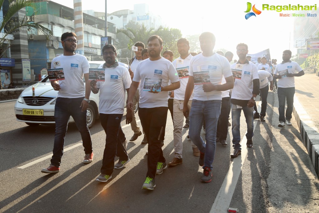 Blind Walk by Project Vision at KBR Park, Hyderabad