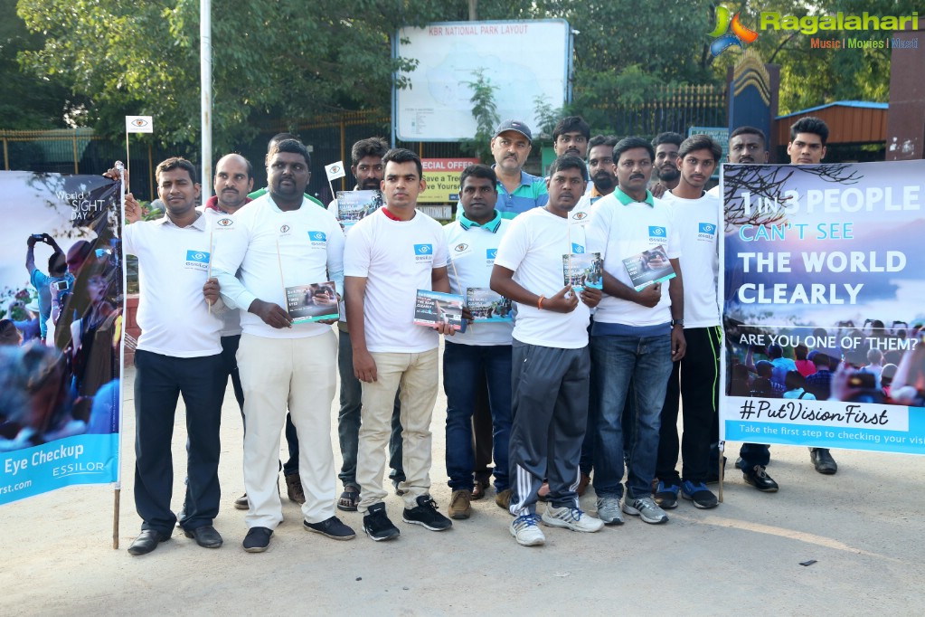 Blind Walk by Project Vision at KBR Park, Hyderabad