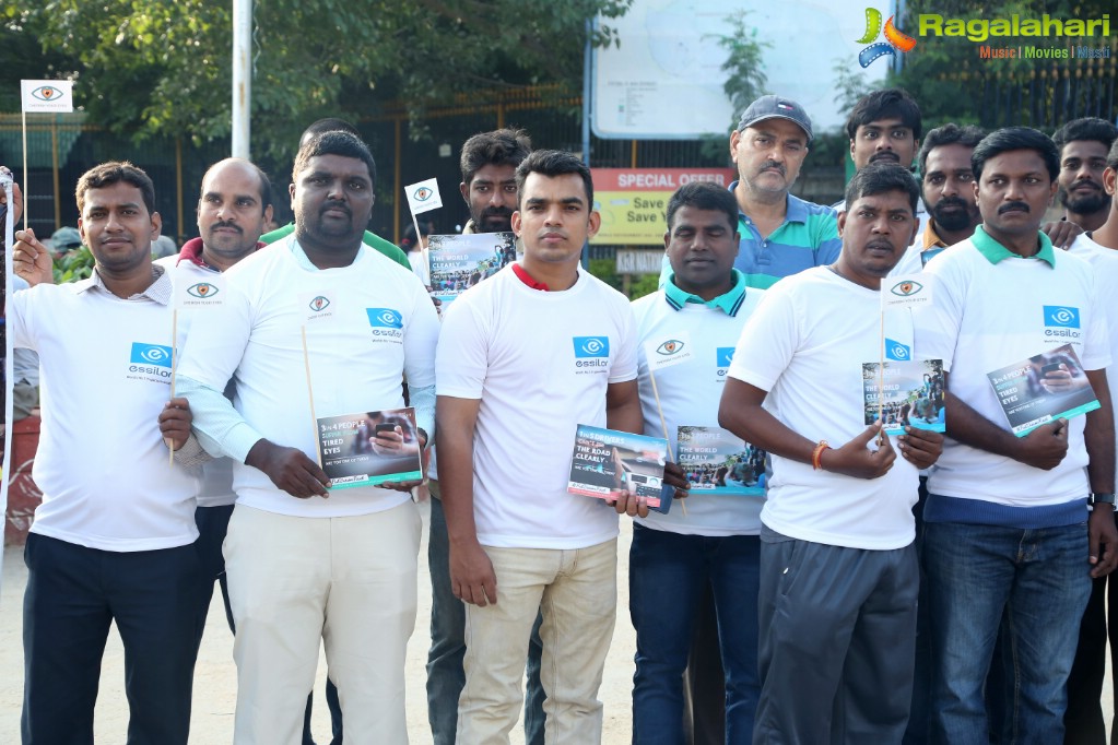 Blind Walk by Project Vision at KBR Park, Hyderabad