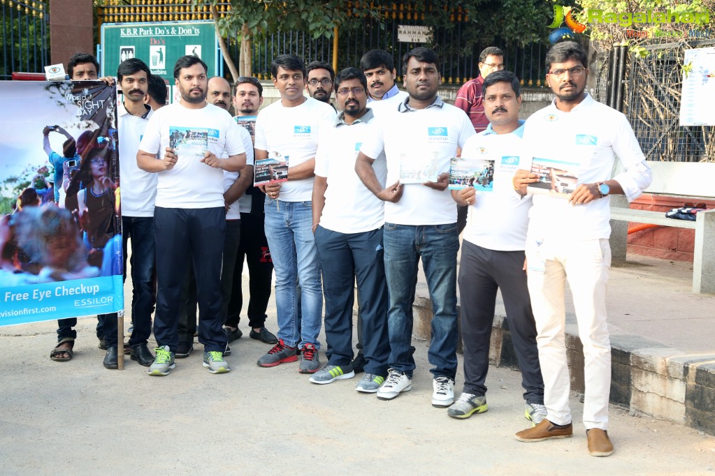 Blind Walk by Project Vision at KBR Park, Hyderabad