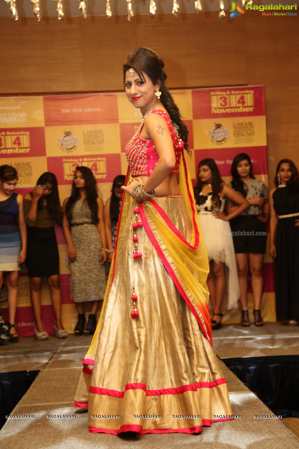 Khwaaish Wedding Designer Exhibition Curtain Raiser at Hotel Marigold, Hyderabad