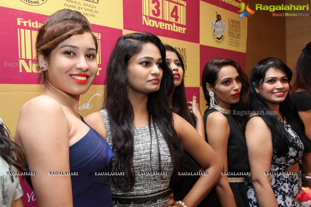 Khwaaish Wedding Designer Exhibition Curtain Raiser at Hotel Marigold, Hyderabad