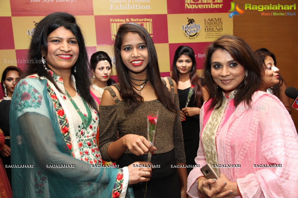 Khwaaish Wedding Designer Exhibition Curtain Raiser at Hotel Marigold, Hyderabad