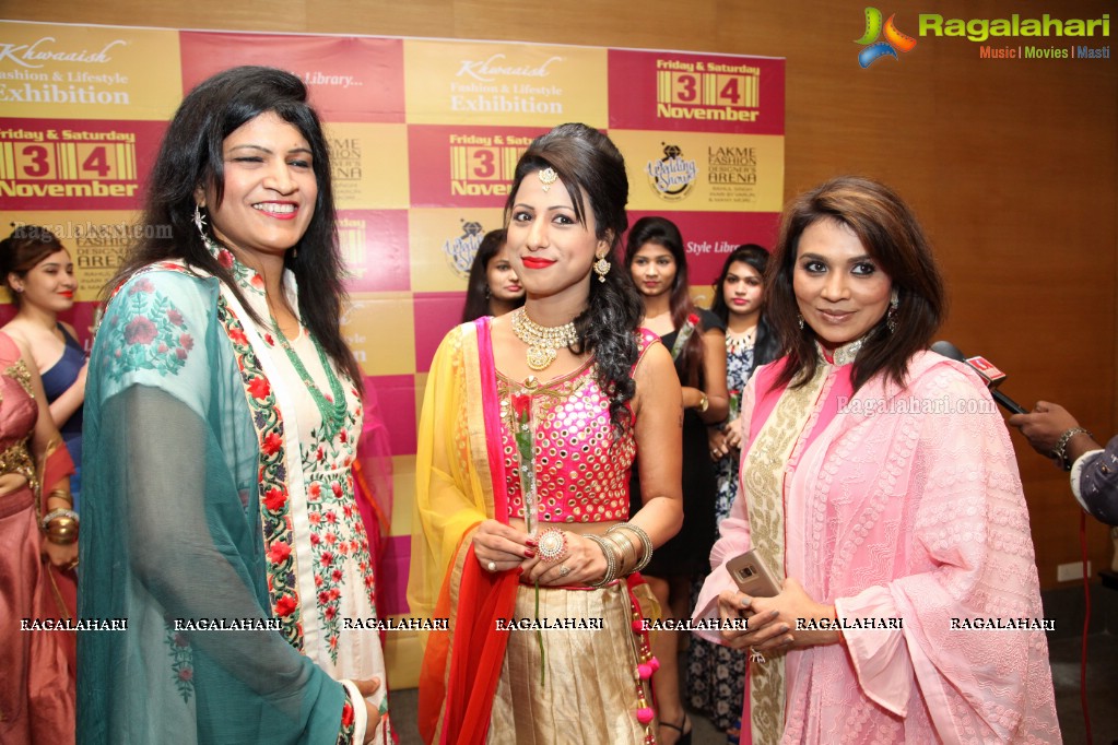 Khwaaish Wedding Designer Exhibition Curtain Raiser at Hotel Marigold, Hyderabad