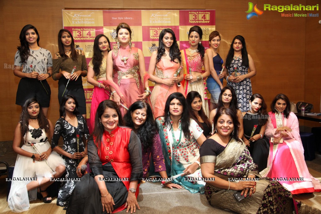 Khwaaish Wedding Designer Exhibition Curtain Raiser at Hotel Marigold, Hyderabad