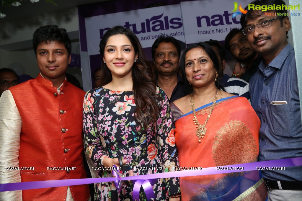 Mehreen Pirzada launches Naturals Hair and Beauty Salon at Sanath Nagar, Hyderabad