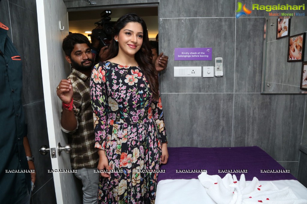 Mehreen Pirzada launches Naturals Hair and Beauty Salon at Sanath Nagar, Hyderabad