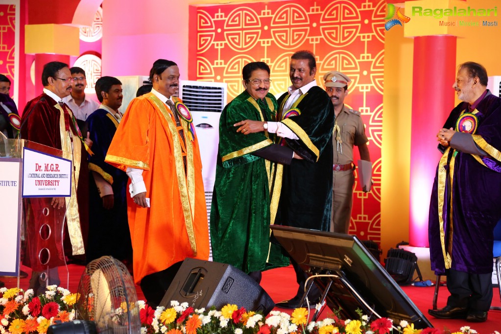 Honorary Doctorate by MGR University to Dr. M Mohan Babu