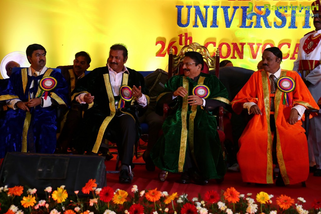 Honorary Doctorate by MGR University to Dr. M Mohan Babu