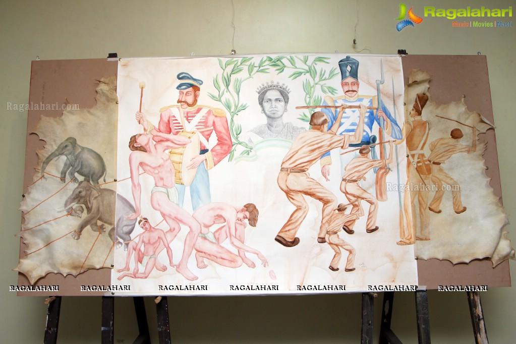 Subodh Singh Tirupati Art Exhibition at Nehru Art Gallery, Hyderabad