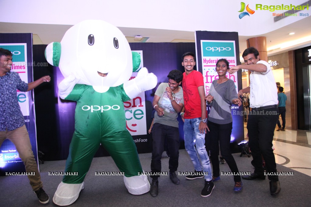 Oppo Times Fresh Face Hyderabad Mall Auditions at Inorbit Mall