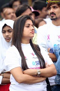 Tamannaah flags off 9th Edition of 2K Pink Ribbon Walk