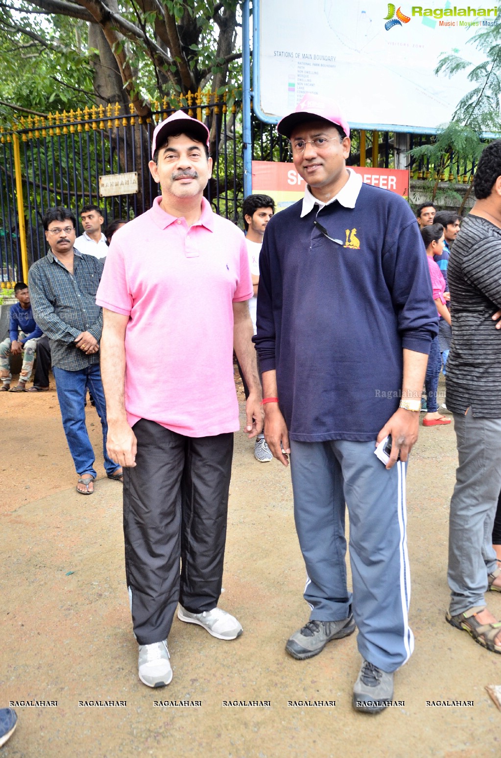 Tamannaah flags off 9th Edition of 2K Pink Ribbon Walk by UBF and KIMS at KBR Park, Hyderabad