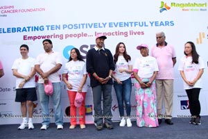 Tamannaah flags off 9th Edition of 2K Pink Ribbon Walk