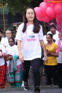 Tamannaah flags off 9th Edition of 2K Pink Ribbon Walk