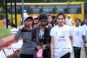 Tamannaah flags off 9th Edition of 2K Pink Ribbon Walk