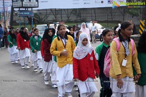 Tamannaah flags off 9th Edition of 2K Pink Ribbon Walk