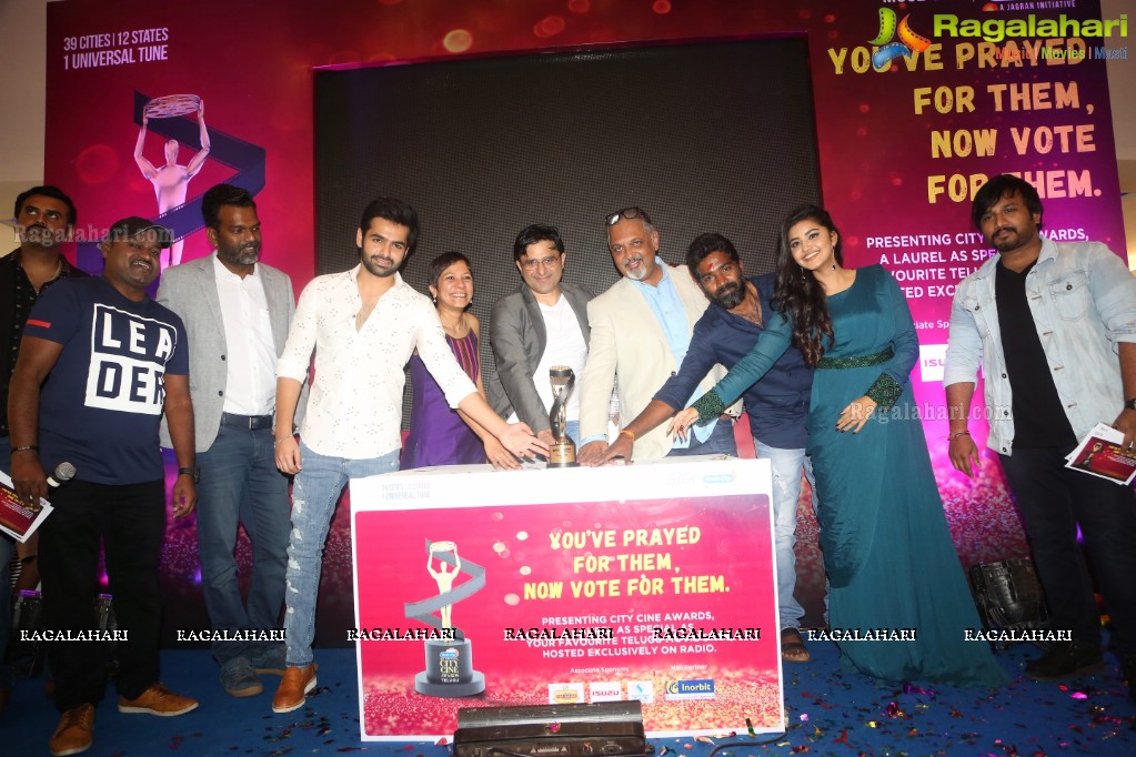 Radio City Cine Awards Inauguration by Ram Pothineni, Anupama Prameswaran