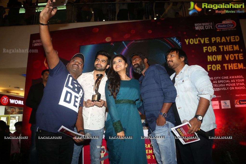 Radio City Cine Awards Inauguration by Ram Pothineni, Anupama Prameswaran