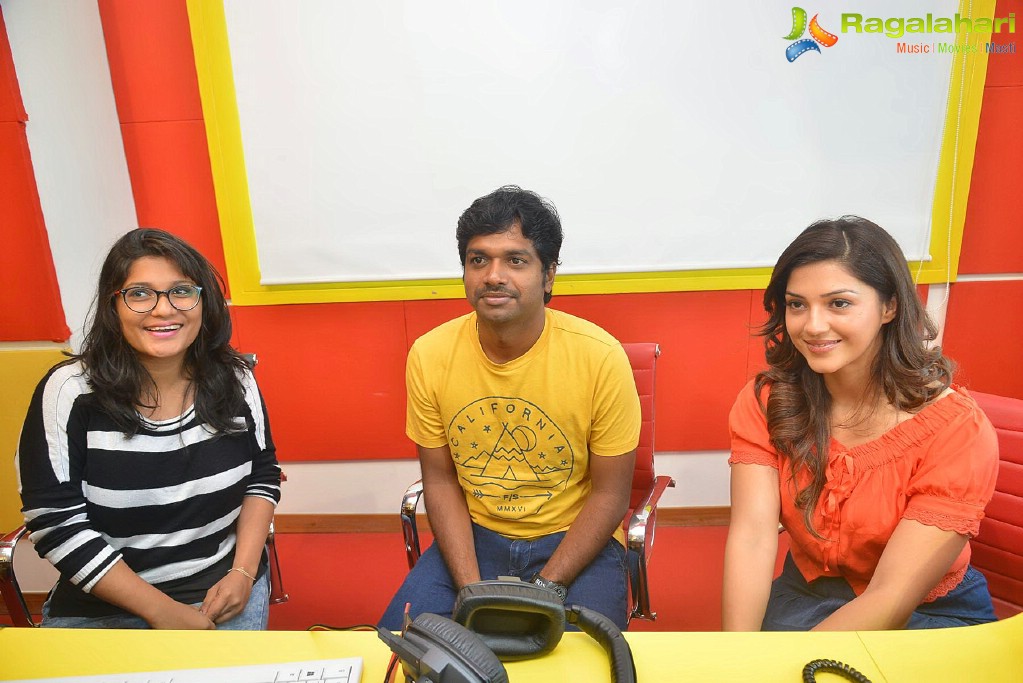 Raja The Great Team at Radio Mirchi