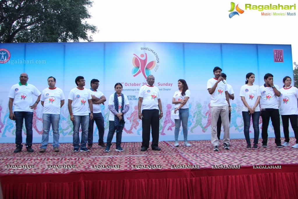 Rheumathon - A Walk to Fight Rheumatism at Necklace Road, Hyderabad