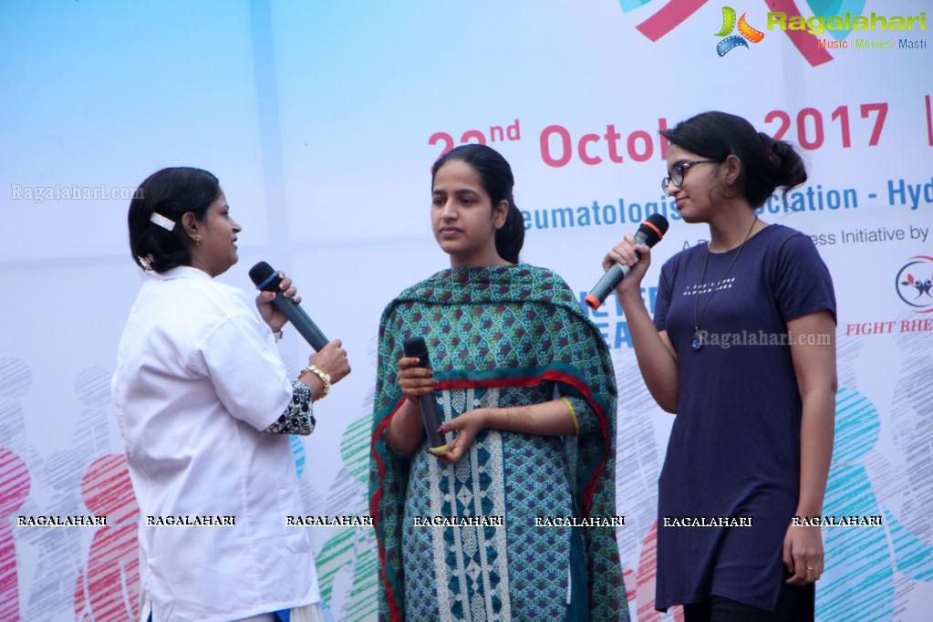 Rheumathon - A Walk to Fight Rheumatism at Necklace Road, Hyderabad