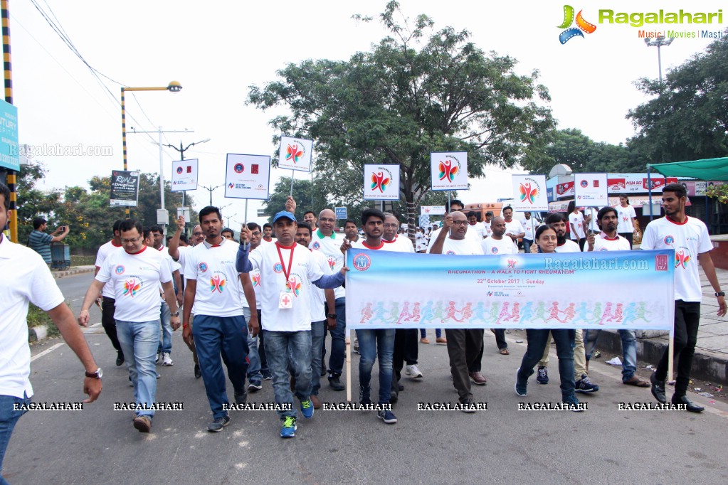 Rheumathon - A Walk to Fight Rheumatism at Necklace Road, Hyderabad