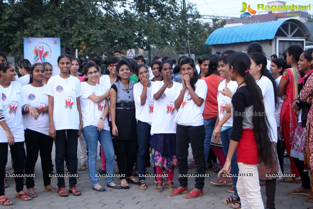 Rheumathon - A Walk to Fight Rheumatism at Necklace Road, Hyderabad