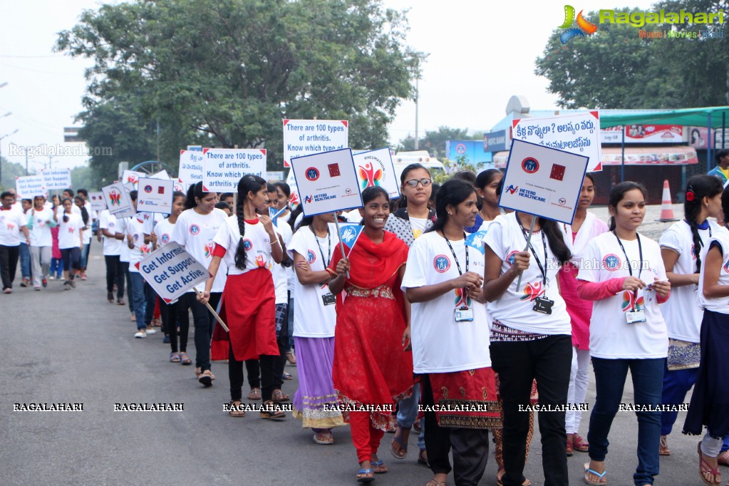 Rheumathon - A Walk to Fight Rheumatism at Necklace Road, Hyderabad