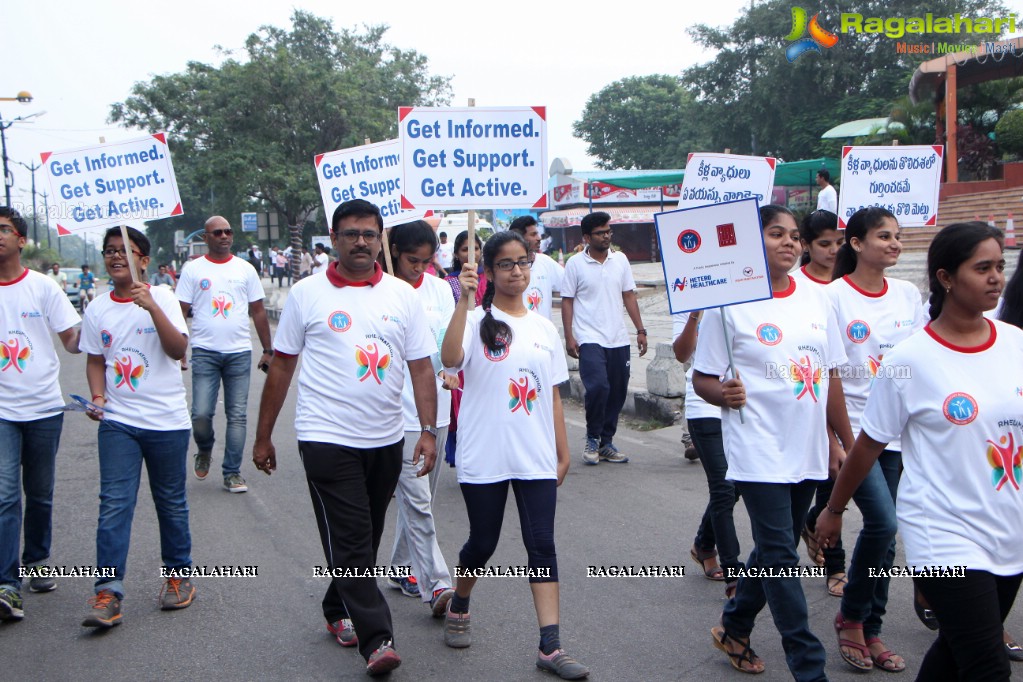 Rheumathon - A Walk to Fight Rheumatism at Necklace Road, Hyderabad