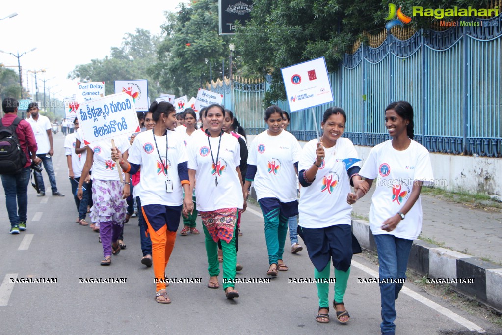 Rheumathon - A Walk to Fight Rheumatism at Necklace Road, Hyderabad