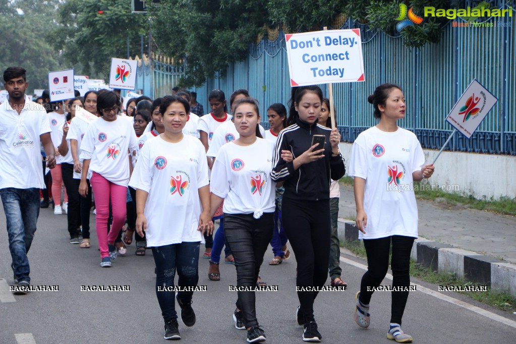 Rheumathon - A Walk to Fight Rheumatism at Necklace Road, Hyderabad