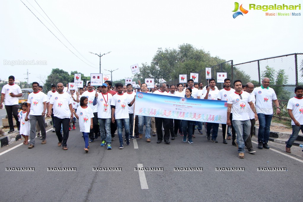 Rheumathon - A Walk to Fight Rheumatism at Necklace Road, Hyderabad