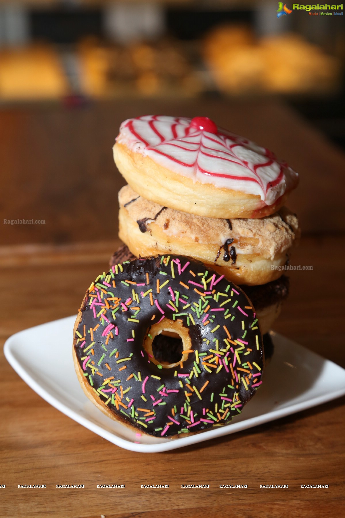 Grand Launch of Sanjos Donuts at Manikonda