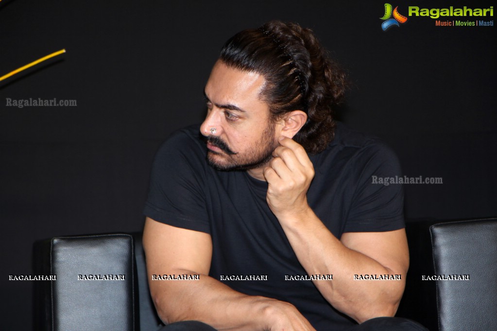 Aamir Khan's Secret Superstar Press Meet at Taj Krishna