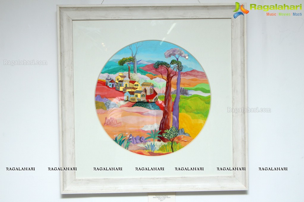 Art Exhibition by Sumanto Chowdhury at Shrishti Art Gallery, Hyderabad