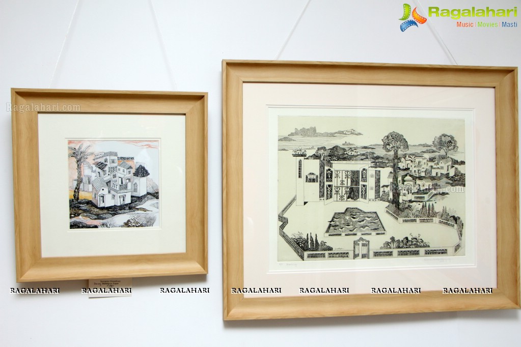 Art Exhibition by Sumanto Chowdhury at Shrishti Art Gallery, Hyderabad