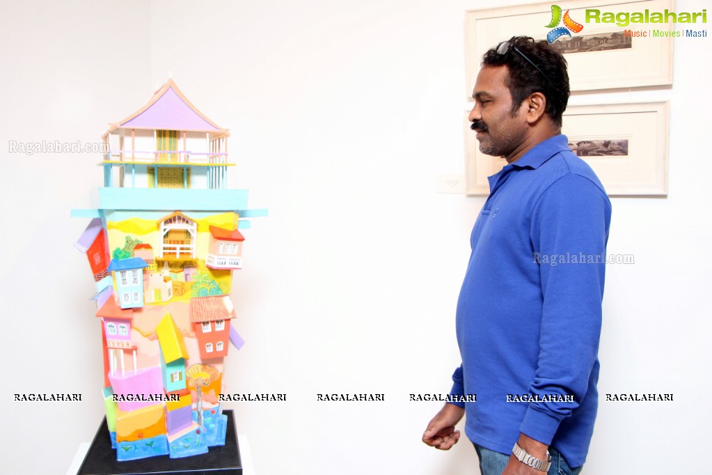 Art Exhibition by Sumanto Chowdhury at Shrishti Art Gallery, Hyderabad