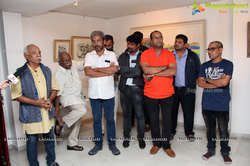 Art Exhibition by Sumanto Chowdhury at Shrishti Art Gallery, Hyderabad