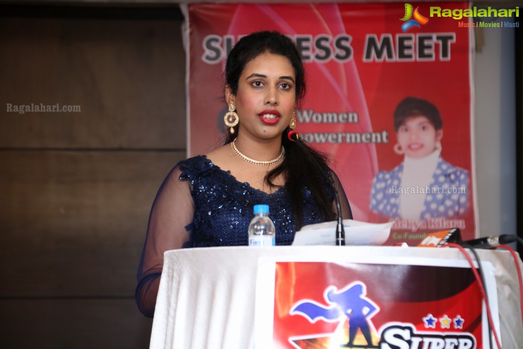 Super Women India Success Meet (Women Empowerment) at Daspalla Hotel, Hyderabad