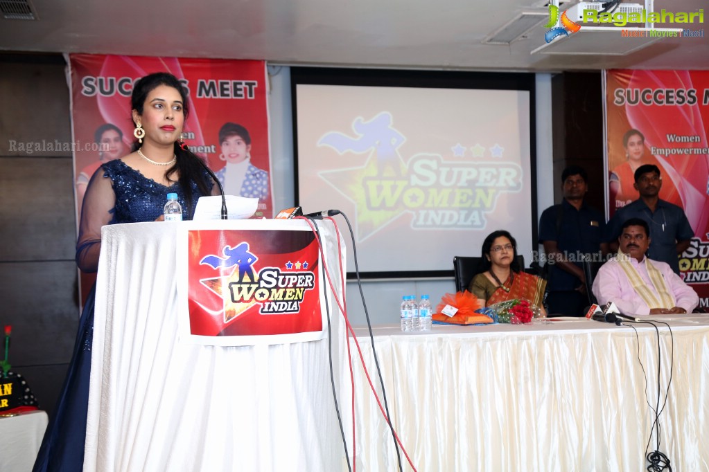 Super Women India Success Meet (Women Empowerment) at Daspalla Hotel, Hyderabad