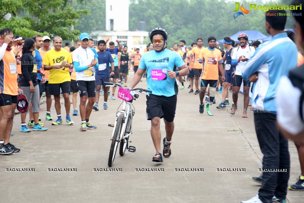 Triathlon 2017 by The Great Hyderabad Adventure Club at Gachibowli Stadium