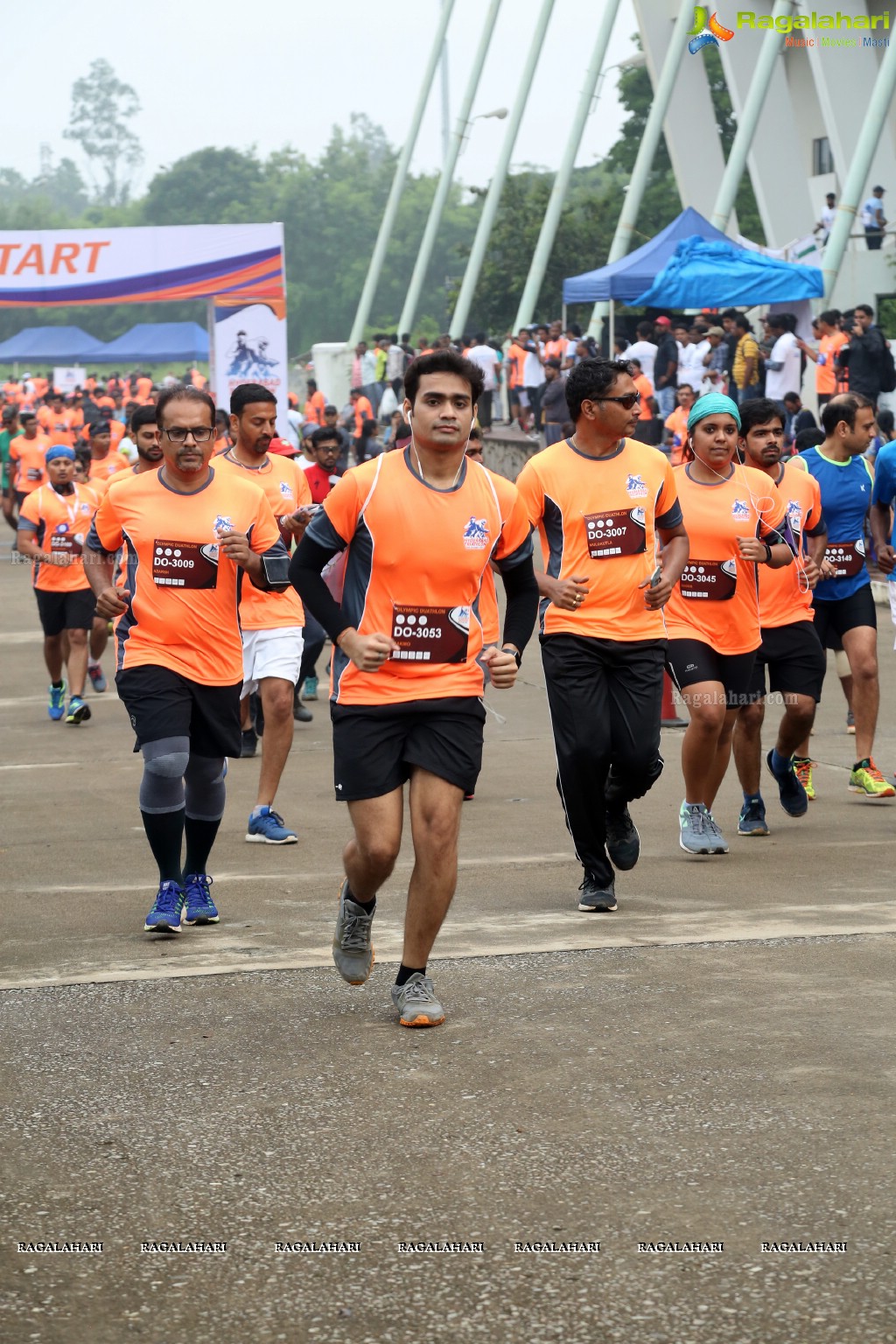 Triathlon 2017 by The Great Hyderabad Adventure Club at Gachibowli Stadium